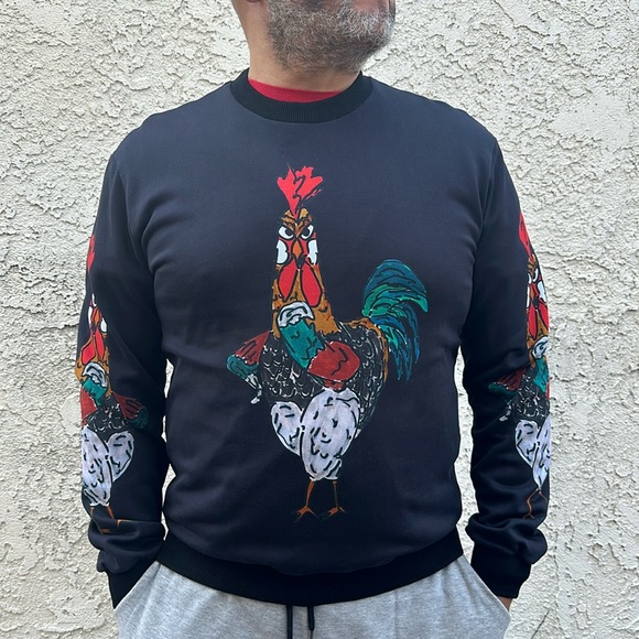 Dolce & Gabbana Year of the Rooster sweatshirt - Picture 1 of 7